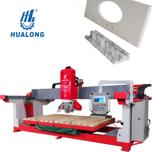 Полностью автоматический станок для резки мостового камня Hualong Machinery HSNC-500 с функцией фрезерования столешницы